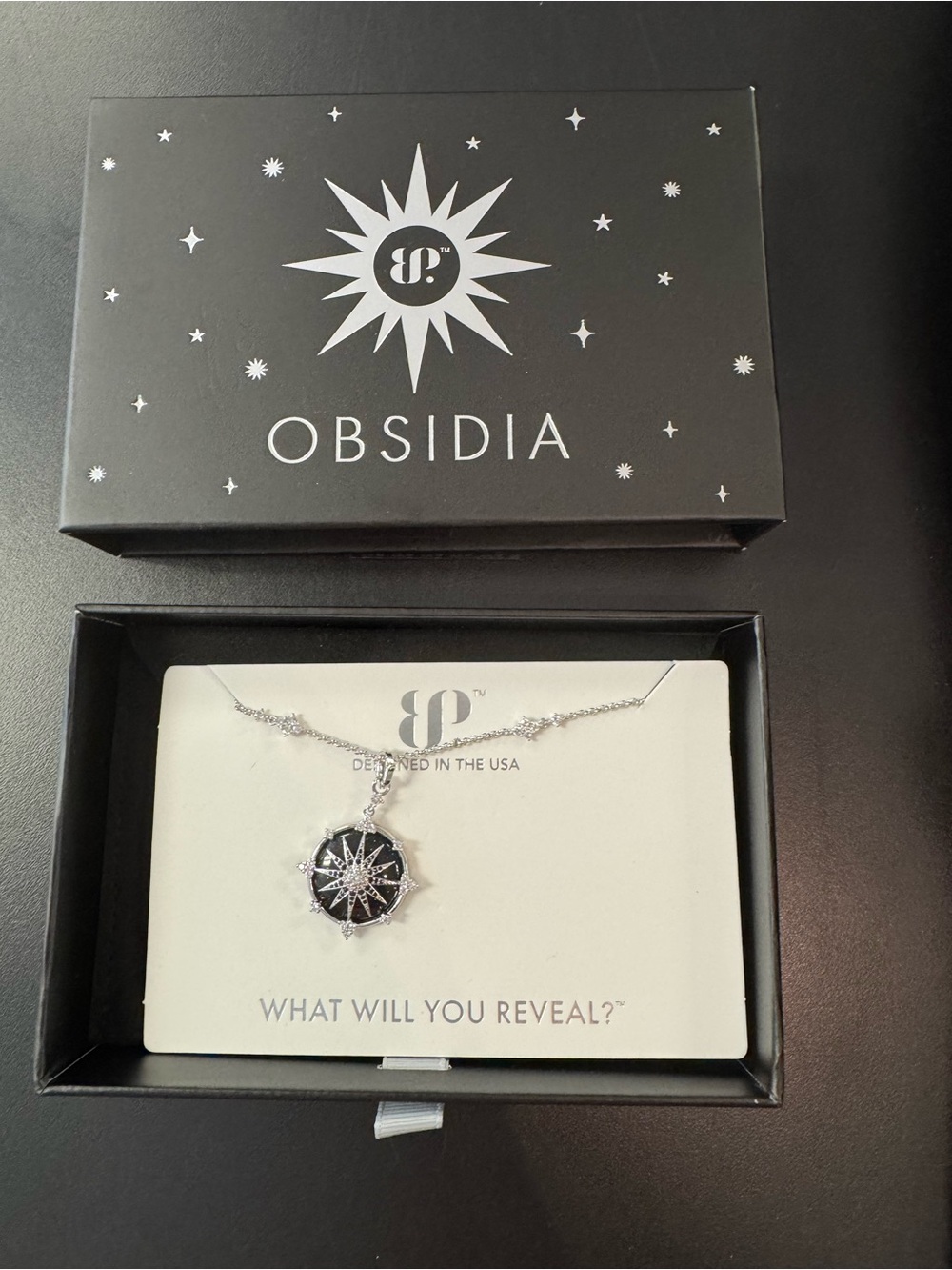 Bomb Party The Cosmic Navigator Pendant Necklace New Retail $160